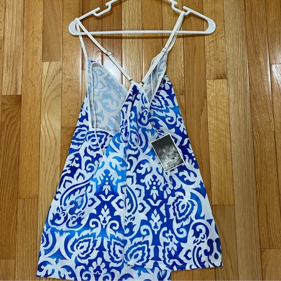 SABO SKIRT romper, greek inspired print, paisley print (NWT) - Picture 2 of 4